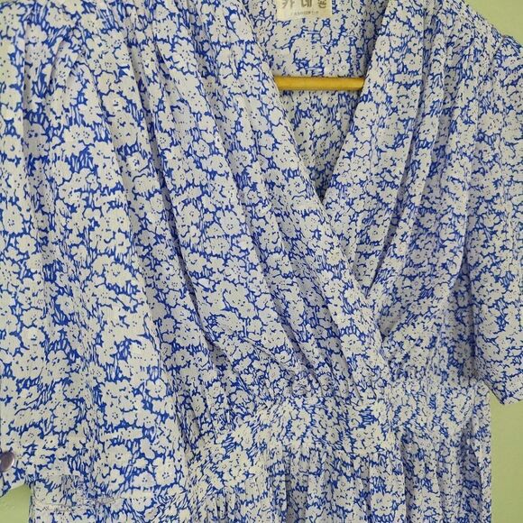 Cottagecore Ditsy Floral Maxi Dress - Picture 5 of 15